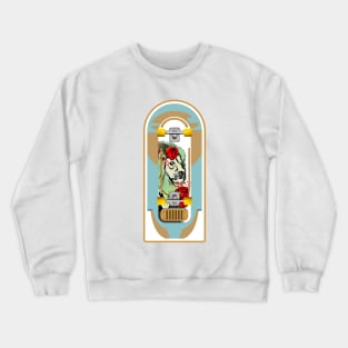 Retro Skateboard Crewneck Sweatshirt